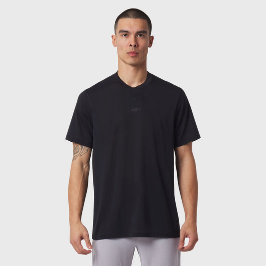 ASRV 1166. Polartec® Delta Polo - Black